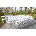 Factory High Quality Resin Folding White Chairs